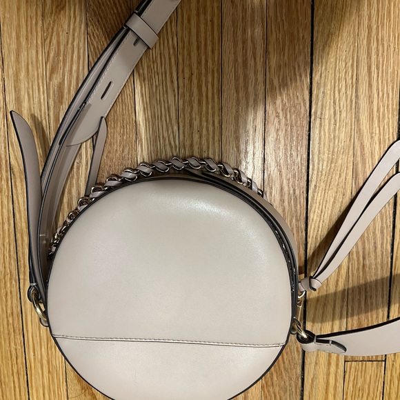 Michael Kors Bag Delancey Md Circle x-Body Leather Soft Pink, good condition - Picture 5 of 8